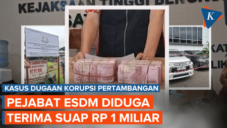 Terbongkar! Suap Rp 1 Miliar Pengusaha Batu Bara ke Pejabat Kementerian ESDM