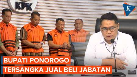 Bupati Ponorogo Jadi Tersangka Suap Jual Beli Jabatan