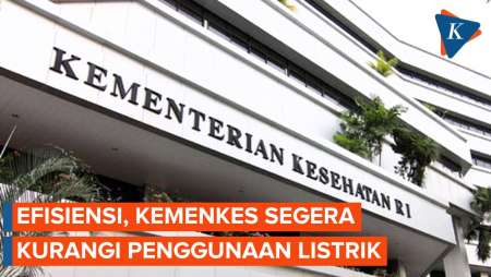 Efisiensi Anggaran, Kemenkes Kurangi Penggunaan Listrik Kantor