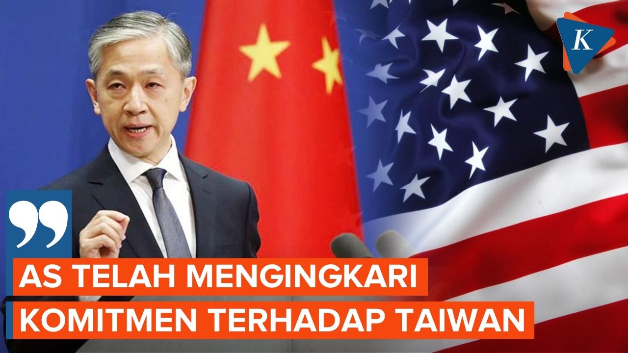 China sebut Amerika Ingkari Komitmen terhadap Taiwan