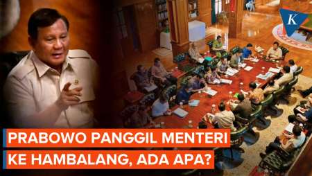 Prabowo Panggil Para Menteri Ke Hambalang, Apa Yang Dibahas?