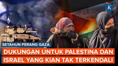 Satu Tahun Perang Gaza, Israel Kian Tak Terkendali, Dukungan ke Palestina Masih Sebatas 