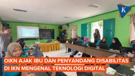 OIKN Ajak Ibu dan Penyandang Disabilitas di IKN Mengenal Teknologi Digital