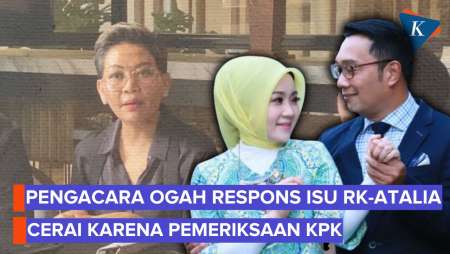 Kata Kuasa Hukum Soal Isu Perceraian Ridwan Kamil-Atalia Terkait Dugaan Korupsi BJB