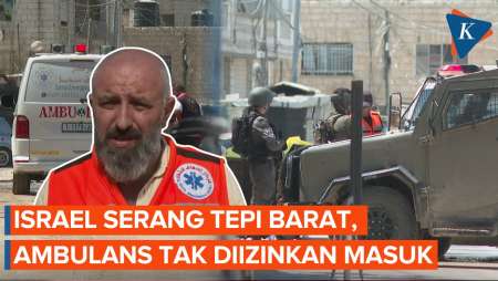 Serang Tepi Barat, Israel Tak Izinkan Ambulans Masuk Kamp Pengungsi Nur Shams