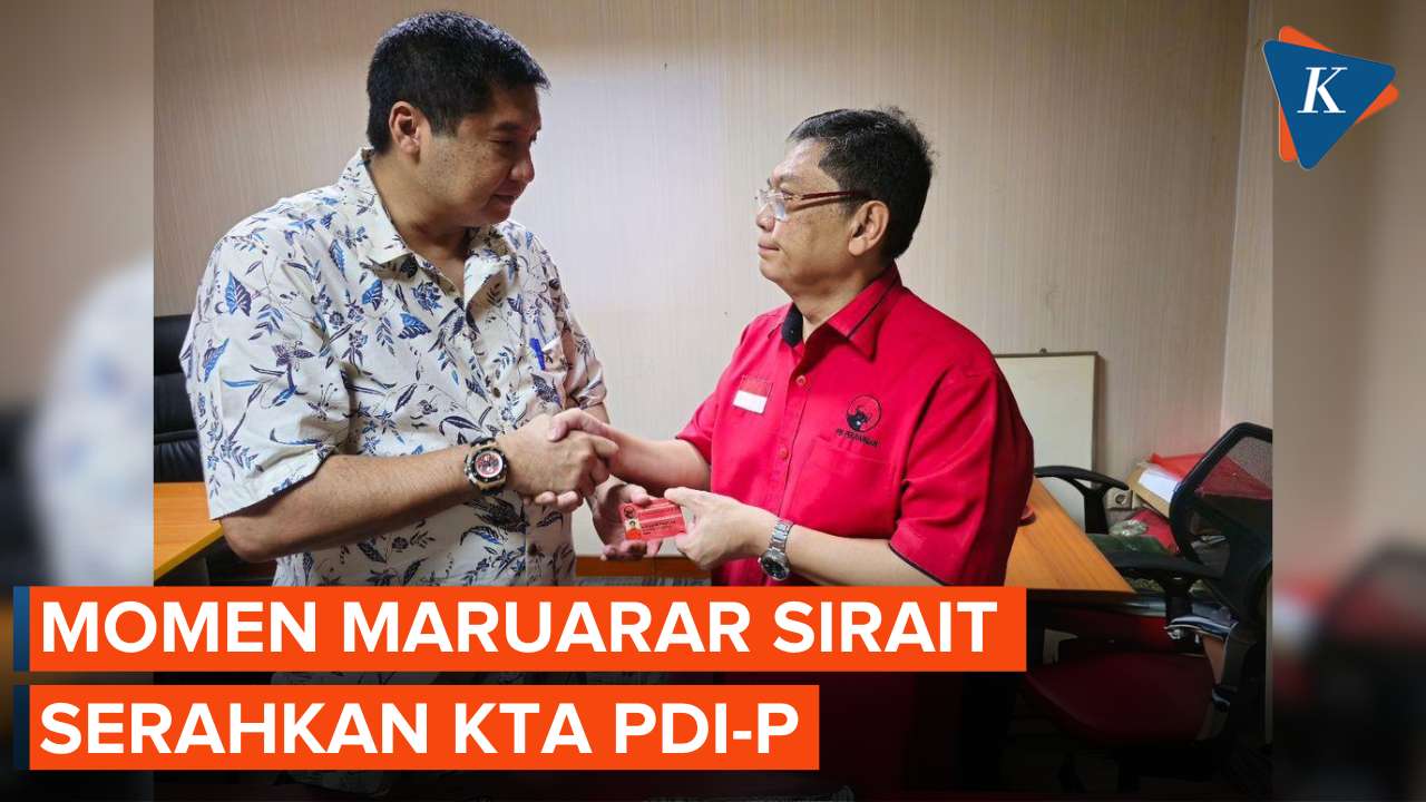 Video: Momen Maruarar Sirait Pamit Dan Kembalikan KTA PDI-P