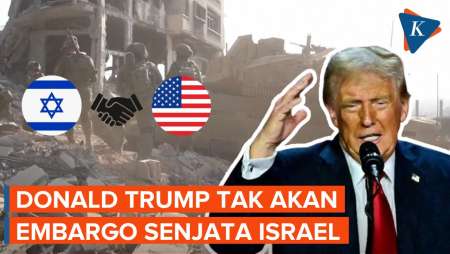 Sebagai Presiden AS, Trump Disebut Tak Akan Ancam Israel dengan Embargo Senjata