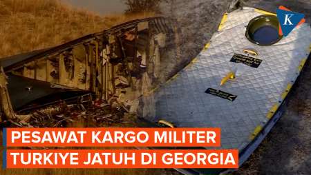 Pesawat Kargo Militer C-130 Turkiye Jatuh Di Georgia, Bawa 20 Penumpang