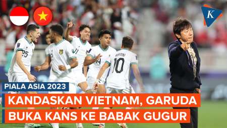 Indonesia Vs Vietnam 1-0, Kemenangan Perdana Garuda di Piala Asia 2023