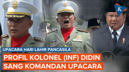 Profil Kolonel (Inf) Didin Nasruddin, Komandan Upacara yang Diminta Hadap Prabowo