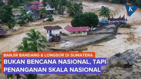 Banjir Sumatera Tak Berstatus Bencana Nasional, Mendagri: Tapi Ditangani Skala Nasional
