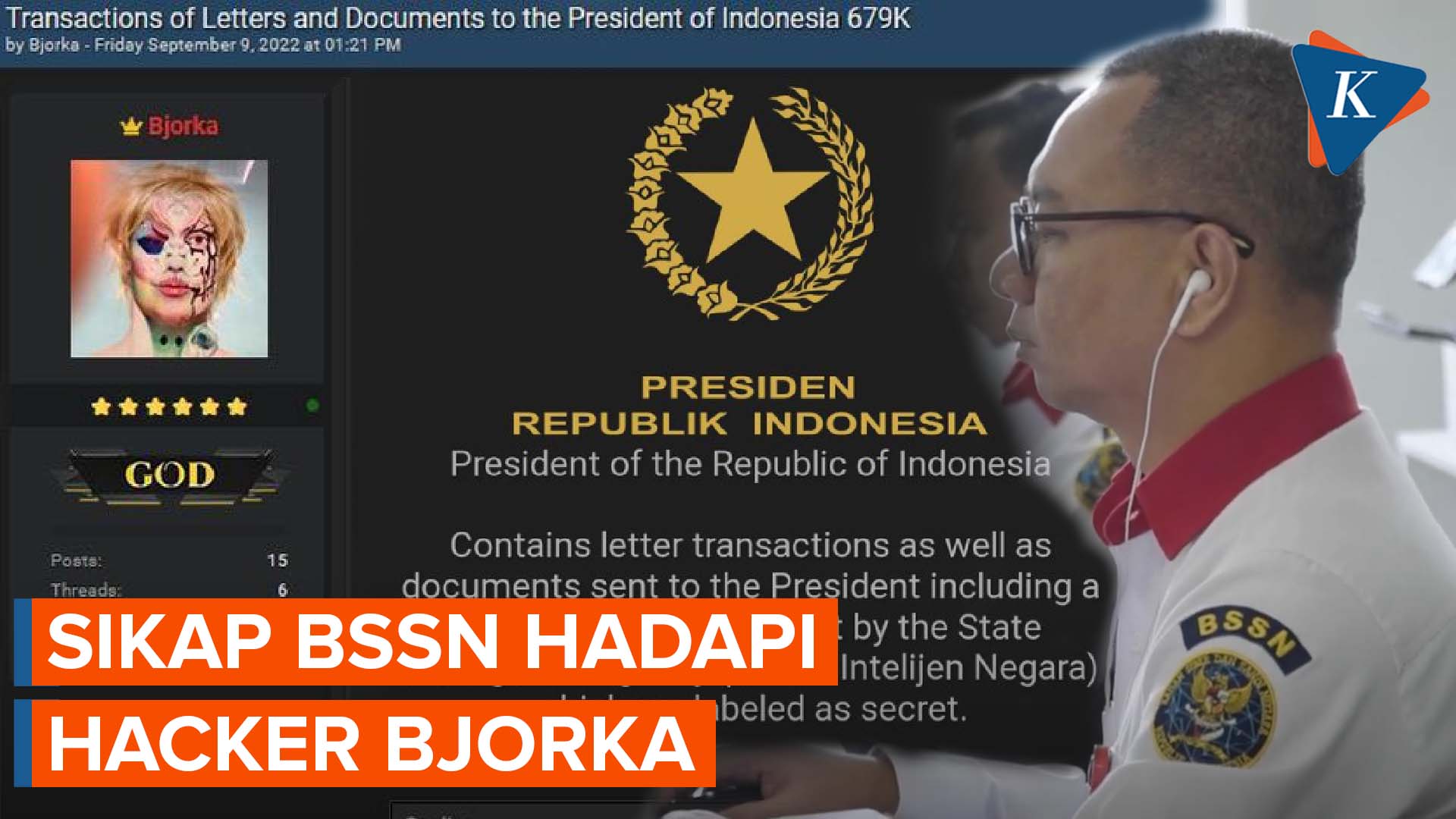 Langkah BSSN Terhadap Hacker Bjorka yang Klaim Retas Dokumen Jokowi