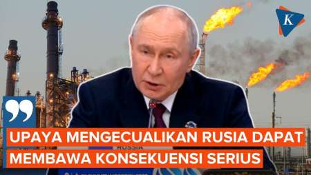 Putin Tebar Peringatan: Eropa Bisa "Membara" jika Tolak Gas Rusia