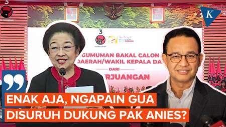 Megawati: Enak Saja, Ngapain Gua Disuruh Dukung Pak Anies?