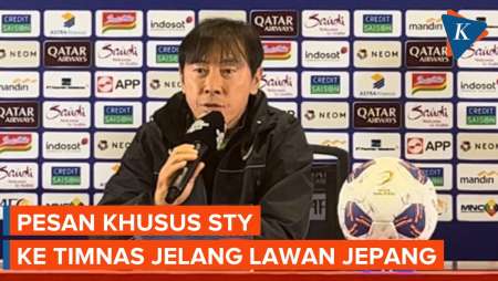 Shin Tae-yong Ungkap Pesan Khusus ke Timnas Jelang Laga Lawan Jepang