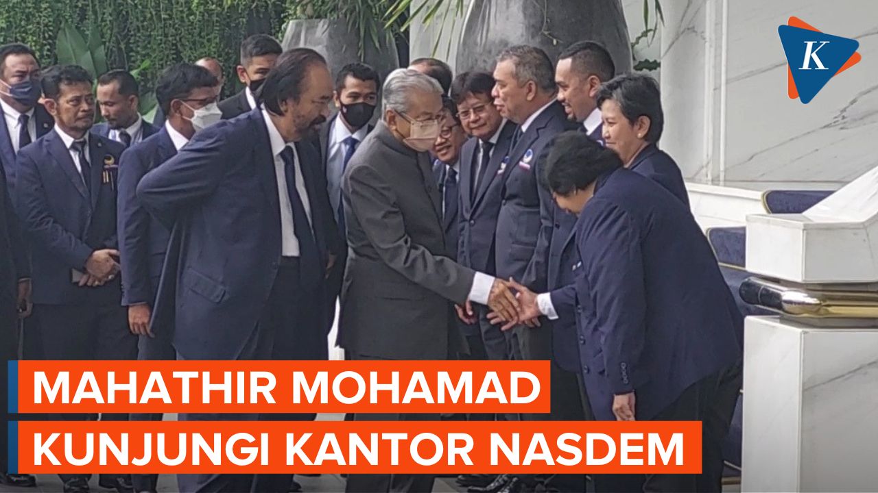 Mantan PM Malaysia Mahathir Mohamad Kunjungi Kantor DPP Partai Nasdem