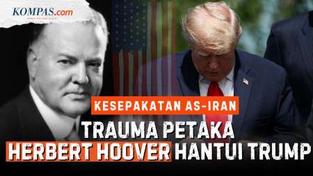 Trump Dihantui "Petaka" Hebert Hoover, Pilih Longgarkan Sanksi Iran Biar Selamat