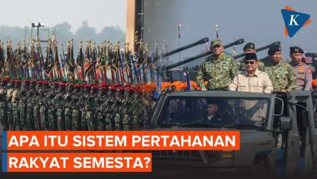 Pidato Depan TNI, Prabowo Ungkap Sistem Pertahanan Rakyat Semesta, Apa Itu?