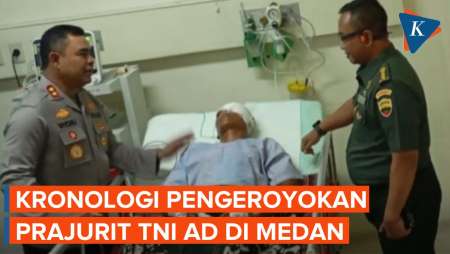 Prajurit TNI AD Dikeroyok Geng Motor dan Ormas di Medan hingga Matanya Rusak, Begini Kronologinya