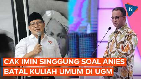 Soal Tekanan Jelang Pilpres, Cak Imin Singgung Anies Batal Isi…