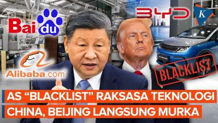 Beijing Murka, AS “Blacklist” Puluhan Raksasa Teknologi China