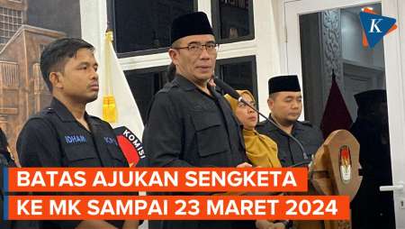 KPU: Peserta Pemilu Bisa Ajukan Sengketa Pemilu dalam 3 x 24 Jam