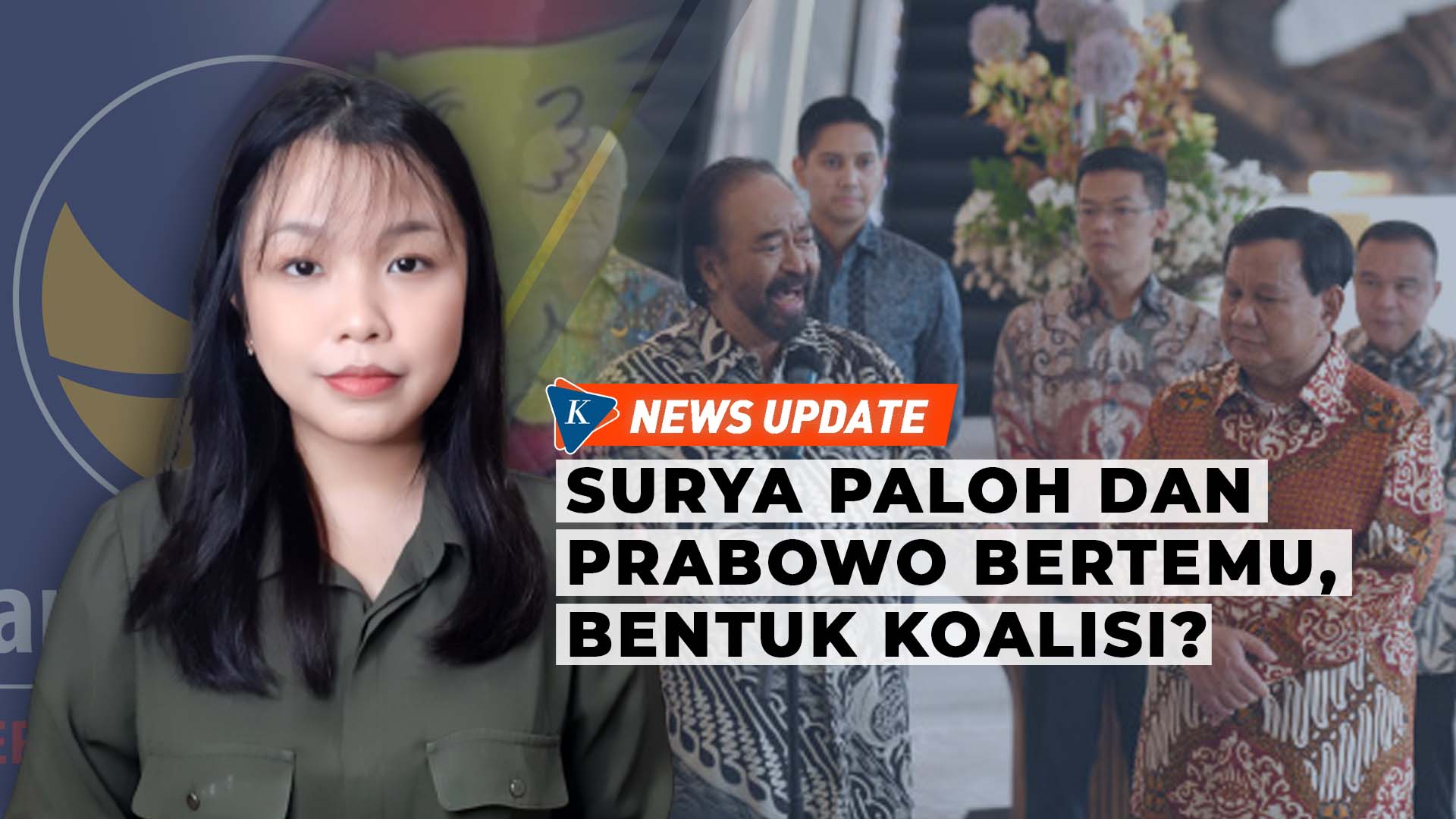 Kemesraan Prabowo dan Surya Paloh Dinilai Jadi Sinyal Koalisi Gerindra-Nasdem