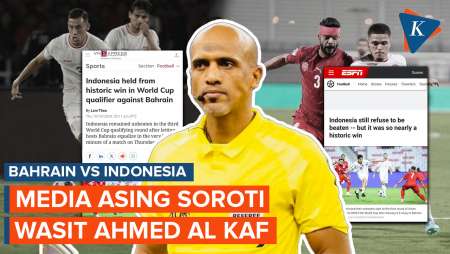 Kontroversi Ahmed Al Kaf Wasit Bahrain Vs Indonesia Disorot Media Asing