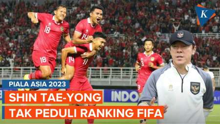 Anggap Ranking FIFA Hanya Angka, Shin Tae-yong: Kualitas Indonesia Tak Serendah Itu