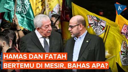 Hamas dan Fatah Bertemu di Mesir, Ini yang Dibahas