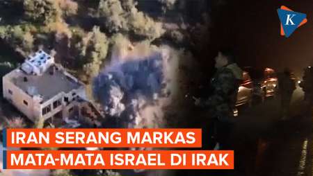 Iran Serang 'Markas' Mossad Israel di Irak