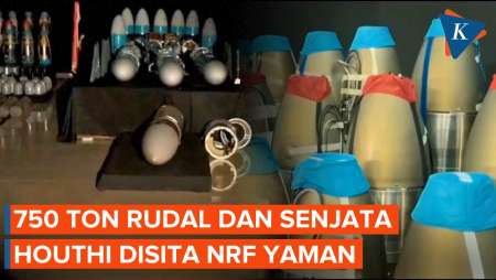 Pasukan Yaman Sita 750 Ton Rudal dan Senjataan Houthi yang Dipasok Iran