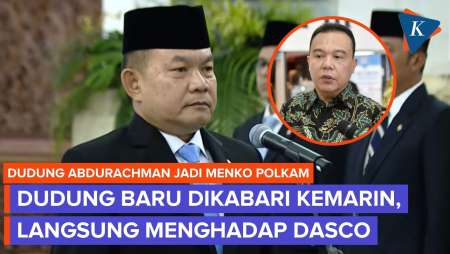 Jadi Menko Polkam, Dudung: Dikabari Kemarin, Menghadap Pak Dasco