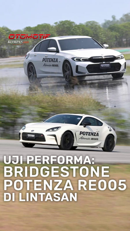 Uji Langsung Bridgestone Potenza Adrenalin RE 005 Di Lintasan Tertutup