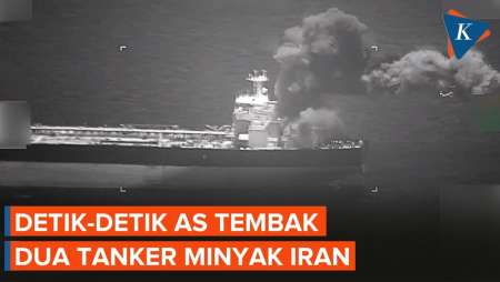 AS Tembak Dua Kapal Tanker Minyak Iran