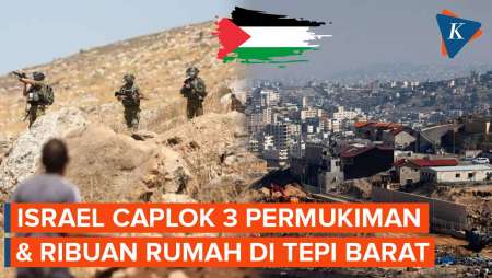 Israel Tak Malu Caplok Tanah Palestina, Setujui Tiga Permukiman Ilegal di Tepi Barat