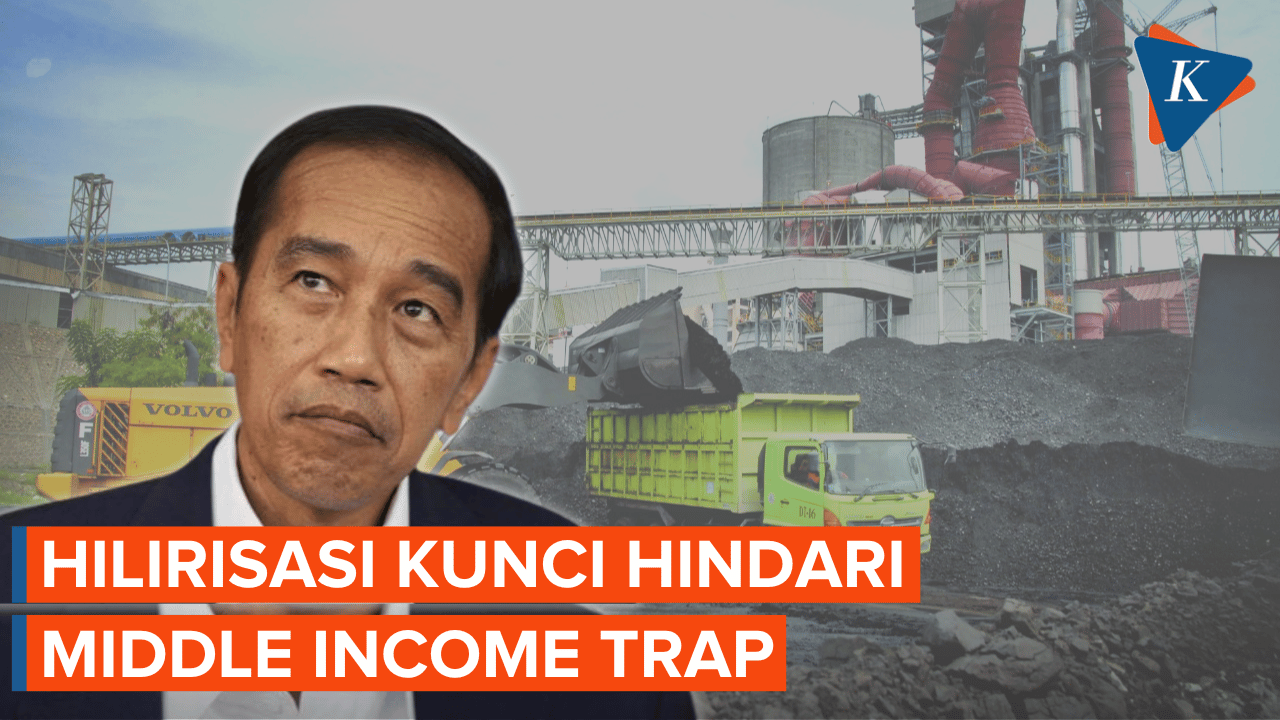 Jokowi Ajak Konsisten Hilirisasi Agar Indonesia Terhindar Middle-income Trap