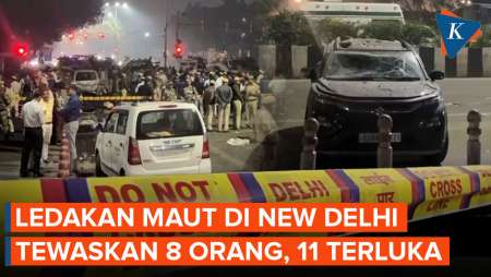 Ledakan Maut Di India Tewaskan 8 Orang, 9 Kendaraan Hangus Terbakar