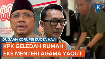 KPK Geledah Rumah Eks Menag Yaqut Terkait Kasus Kuota Haji