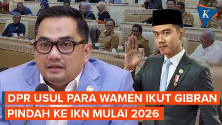 Tawa Pecah! DPR Usul Wakil Menteri "Nyusul" Gibran Pindah IKN 2026