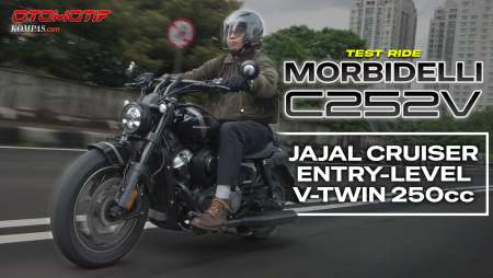 Morbidelli C252V | Jajal Rasa Berkendara Harian Cruiser V-Twin 250cc | TEST RIDE