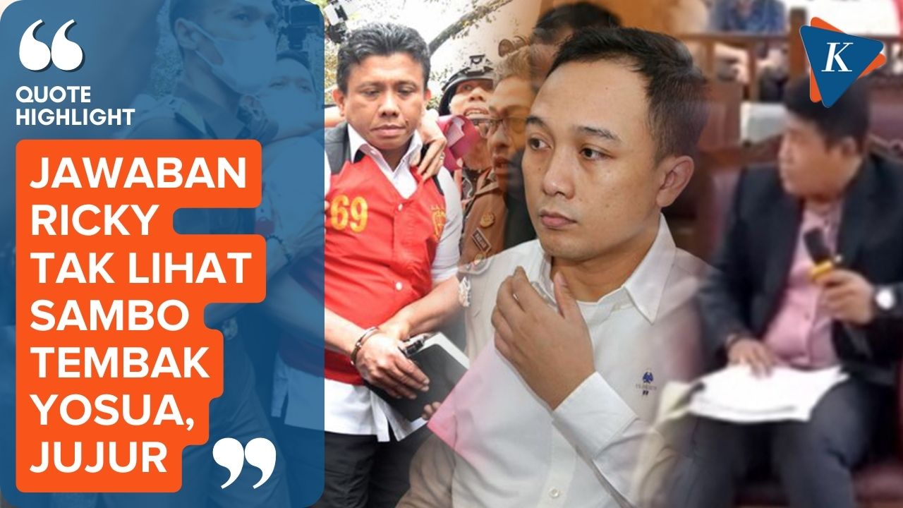 Ahli Poligraf Ungkap Jawaban Ricky Rizal Tak Lihat Ferdy Sambo Tembak Yosua Jujur