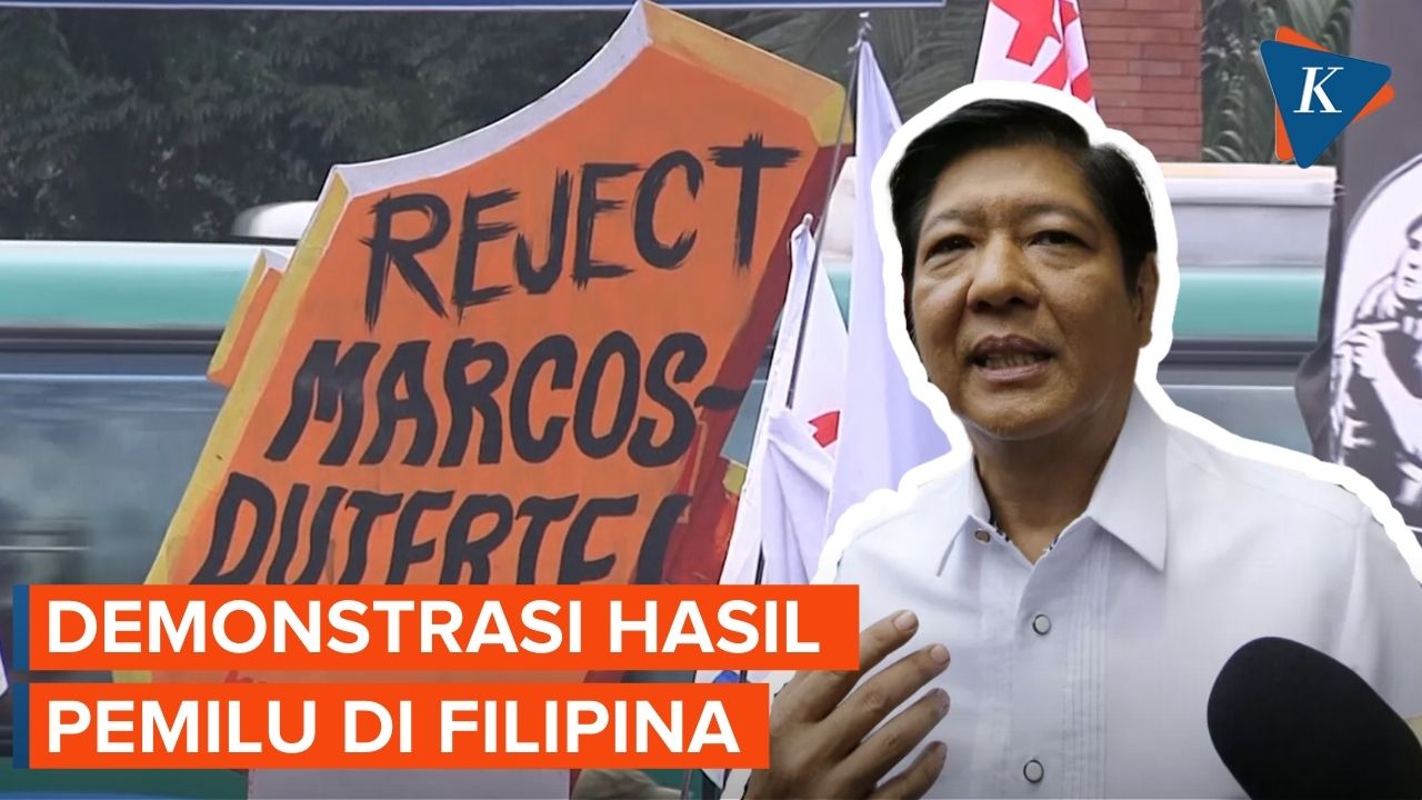 Demonstrasi di Manila Mencela Hasil Pemilu yang Memenangkan Marcos Junior