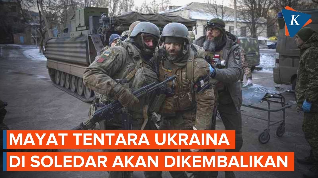 Rusia Akan Kirimkan Jenazah Tentara  Ukraina yang Tewas di Soledar