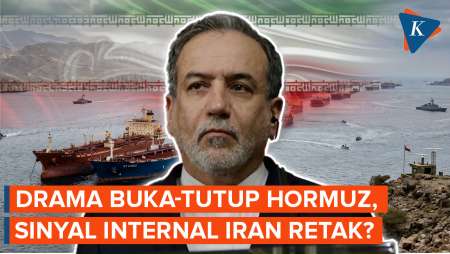 Drama Buka-Tutup Selat Hormuz, Sinyal Internal Iran Retak?