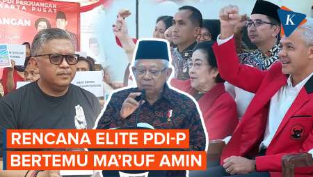 Kata Hasto soal Rencana Pertemuan Elite PDI-P dengan Wapres Ma'ruf…