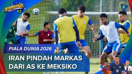 Timnas Iran Pindah Markas Ke Meksiko Jelang Piala Dunia 2026, Imbas Konflik Dengan AS?