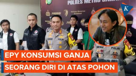 Epy Kusnandar Konsumsi Ganja di Atas Pohon Saat Subuh