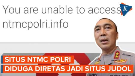 Situs NTMC Polri Diduga Diretas Jadi Situs Judol