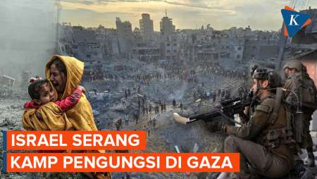 Israel Serang Kamp Pengungsi Al Maghazi di Gaza, Puluhan Orang Tewas